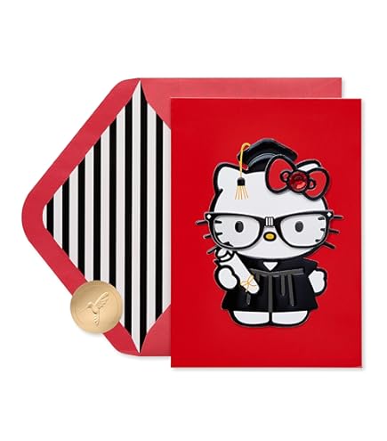 レノックス猫  ( 卒業 ) Graduation Day Kitty Hello Kitty 21-Inch Graduation Plush Lei with 4-Inch Collectible Plush